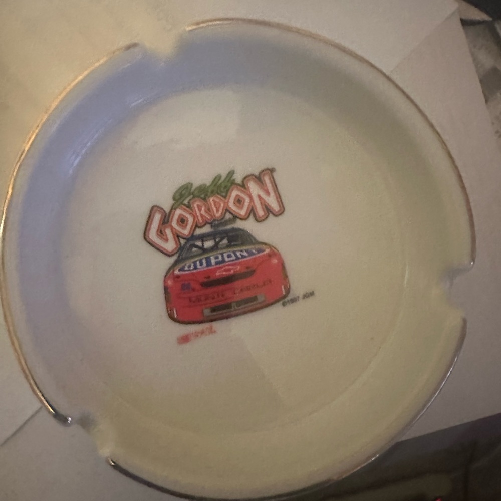Vintage Jeff Gordon ashtray